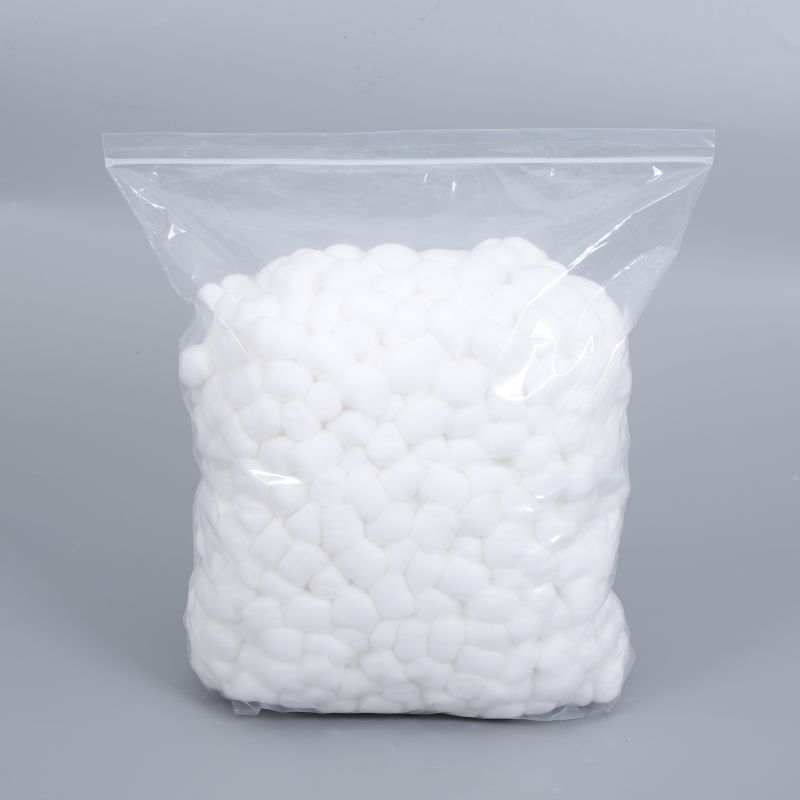 Bolas hipoalergénicas de gran tamaño 100% puro algodón absorbente.